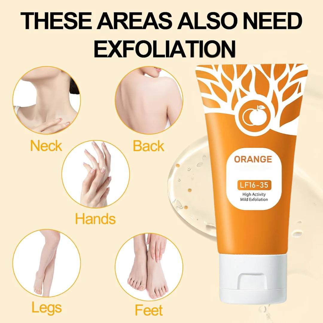 Orange Exfoliating gel